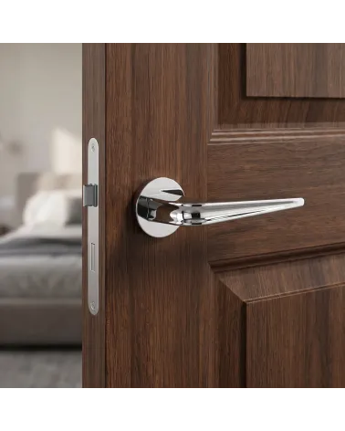 RADIUS polished chrome door handles