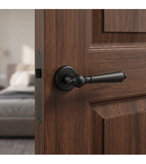 Black MILLENAIRE door handle designer handle
