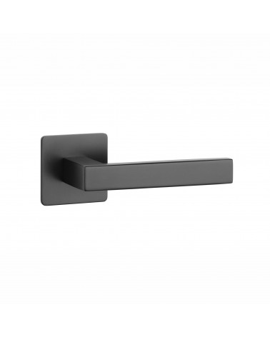 Black door handle KVADRAT 1760 design handle