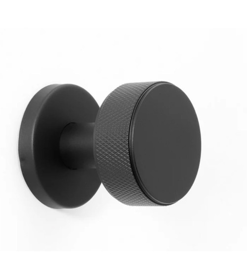 Satin gold PVD stainless steel landing door knob for heavy use - model Cers