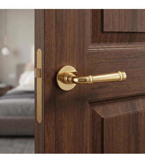 BERULA brass door handle