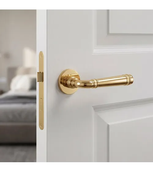 BERULA brass door handle