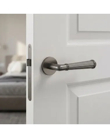 ARIDA Anthracite Door Handle | Millahandles
