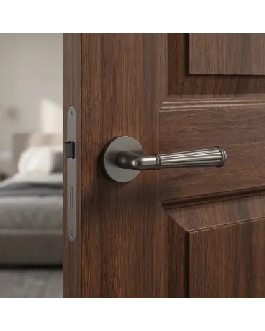 ARIDA Anthracite Door Handle | Millahandles