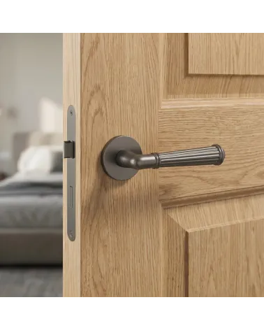 ARIDA Anthracite Door Handle | Millahandles