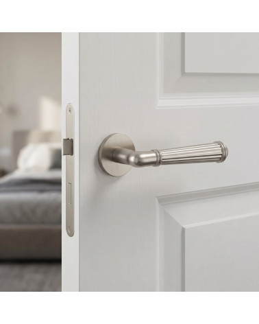 ARIDA Nickel Door Handle | Millapoignées