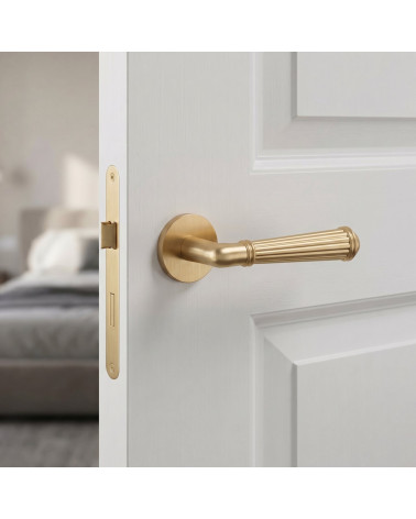 ARIDA Matt Gold Door Handle | Millapoignées