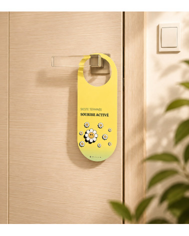 Double-sided door hanger Nap & Smile