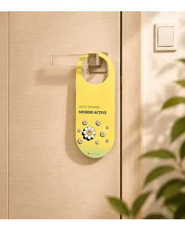 Double-sided door hanger Nap & Smile