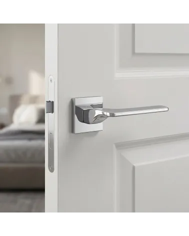 Polished Chrome Door Handle for Distinguished Shine - SEMPRE Model