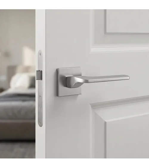 SEMPRE satin chrome door handle designer handle