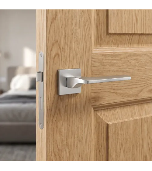 SEMPRE satin chrome door handle designer handle