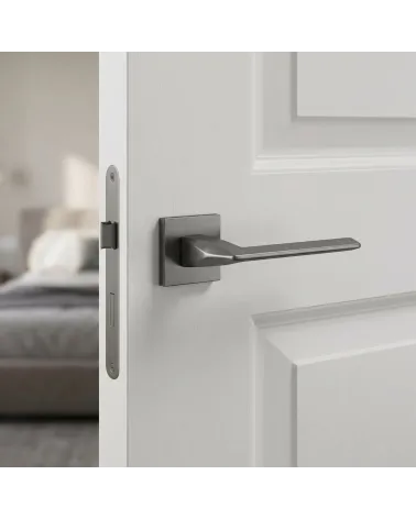 Sophisticated and Elegant Gunmetal Door Handle – Model EVER