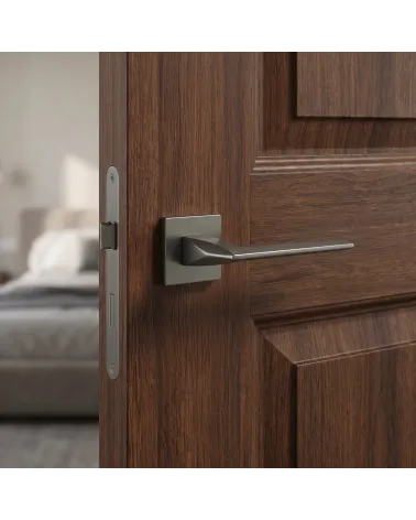 Sophisticated and Elegant Gunmetal Door Handle – Model EVER