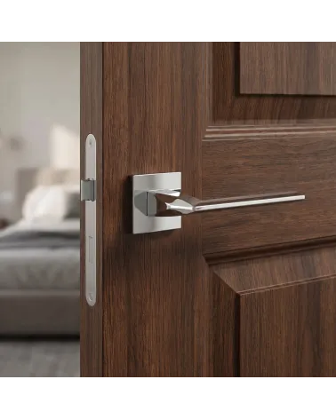 Sophisticated and Radiant Polished Chrome Door Handle - EVER Model