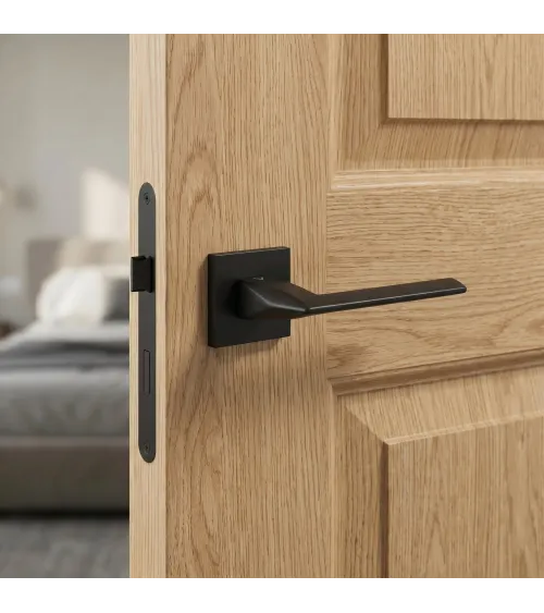 EVER black door handle design handle