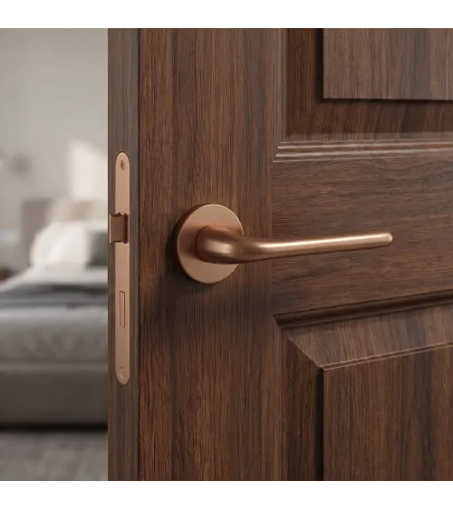 AZALIA round plate door handle design handle colour 4