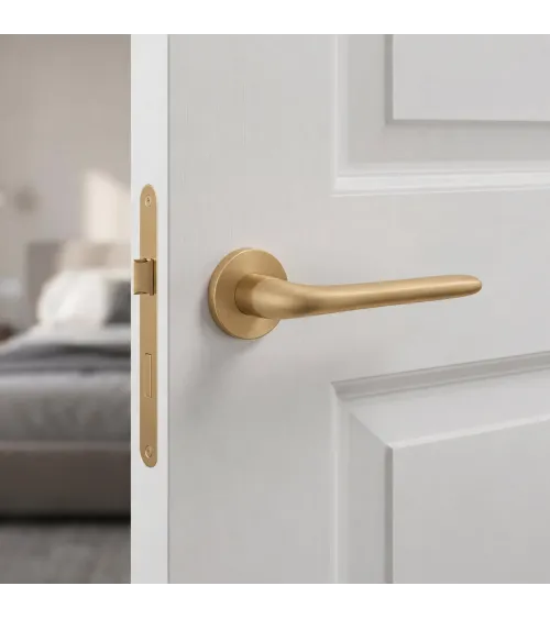 Matt Gold AZALIA door handle designer handle