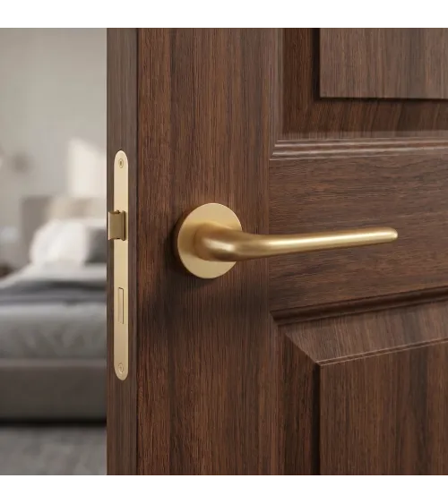 Matt Gold AZALIA door handle designer handle
