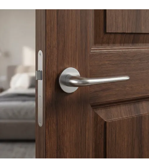 Satin Chrome AZALIA door handle designer handle