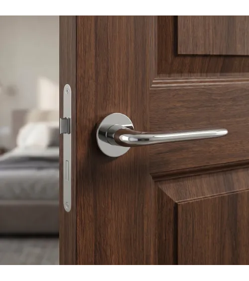 AZALIA Polished Chrome door handle designer handle