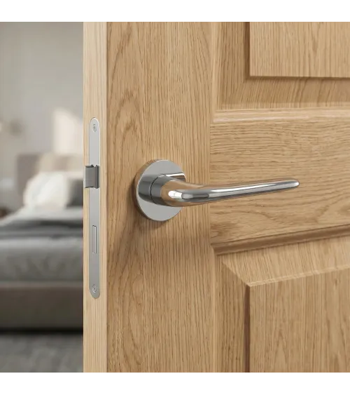 AZALIA Polished Chrome door handle designer handle