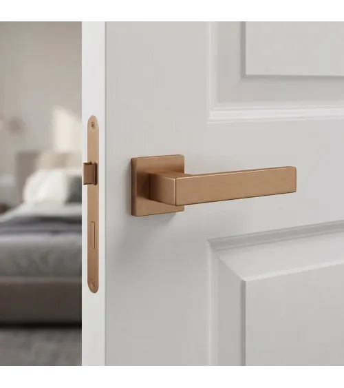 Copper PINA door handle designer handle