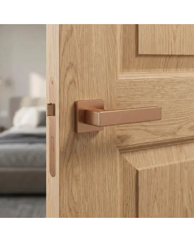 Copper Door Handle for a characterful décor – PINA Model