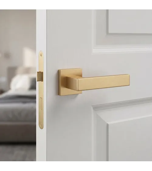 Matt gold PINA door handle designer handle