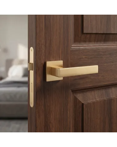 Splendid and Refined Matt Gold Door Handle - PINA Model
