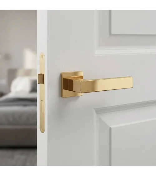 Polished Gold PINA Door Handle designer handle