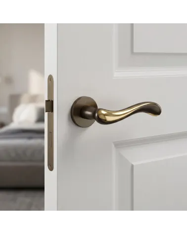 Mandelli Ande polished chrome door handles