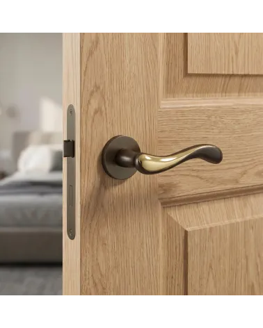 Mandelli Ande Matt Gold Door Handles