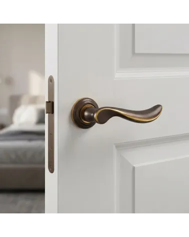 Mandelli Norma Bronze Door Handles