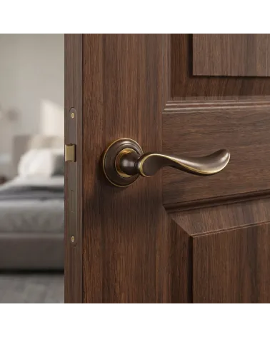Mandelli Norma Bronze Door Handles