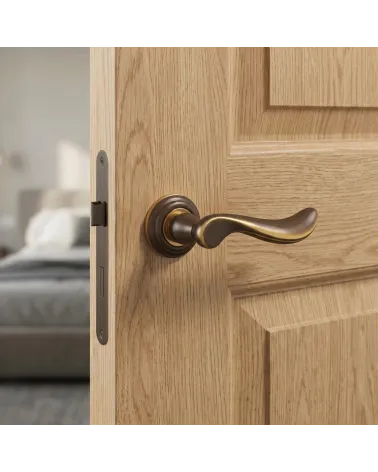Mandelli Norma Bronze Door Handles