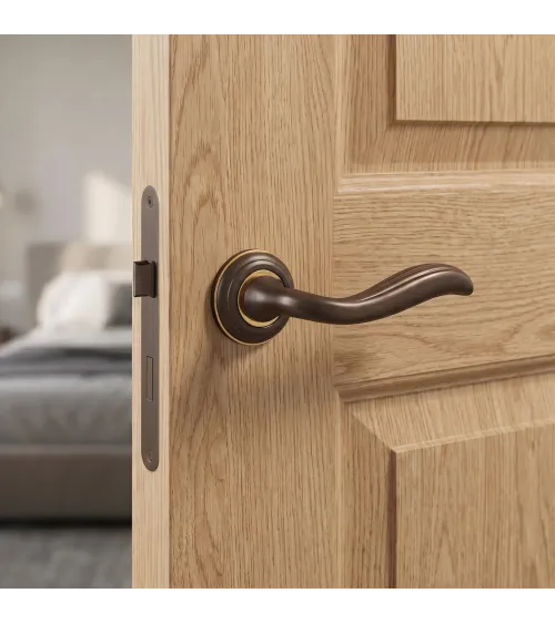 Mandelli Plisse door handle designer handle colour 2