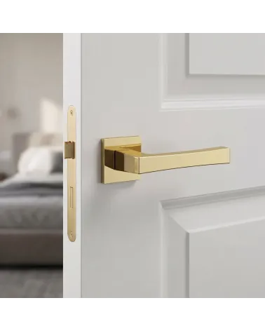 Satin Chrome Door Handles Mandelli Telis