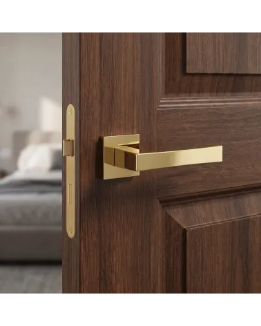 Satin Chrome Door Handles Mandelli Telis