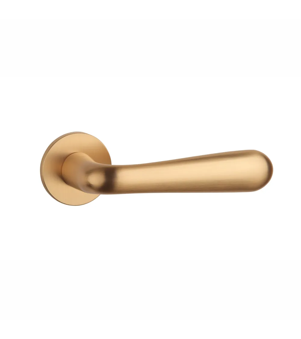 GARDENIA matt gold door handle design handle