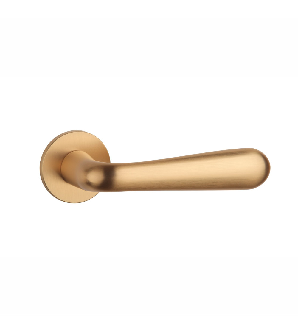 GARDENIA matt gold door handle design handle