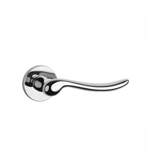 Polished chrome NERINA door handle designer handle