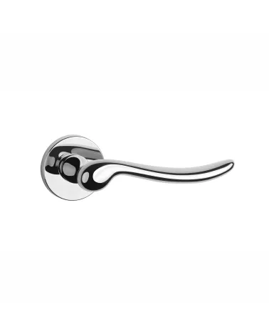 Polished chrome NERINA door handle designer handle