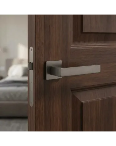 Graphite Door Handle for timeless décor - ALISSO