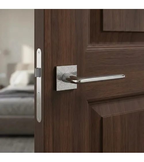 TUPAI 4165-T1 polished chrome door handle design handle