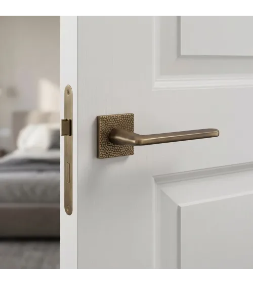 TUPAI 4165-T1 matt antique patina door handle design handle