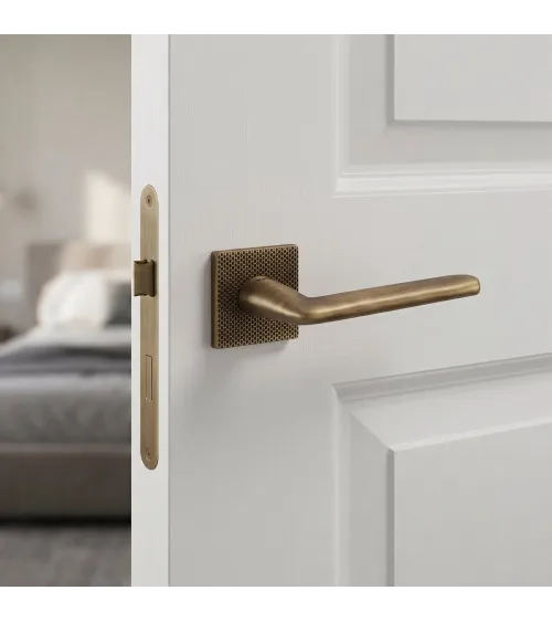 TUPAI 4165-T2 matt antique patina door handle design handle