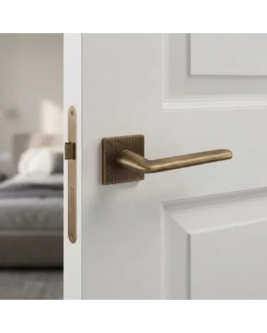 Matt Antique Patina Door Handle with a refined look — TUPAI 4165-T2