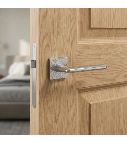 TUPAI 4165-T3 bright chrome door handle designer handle