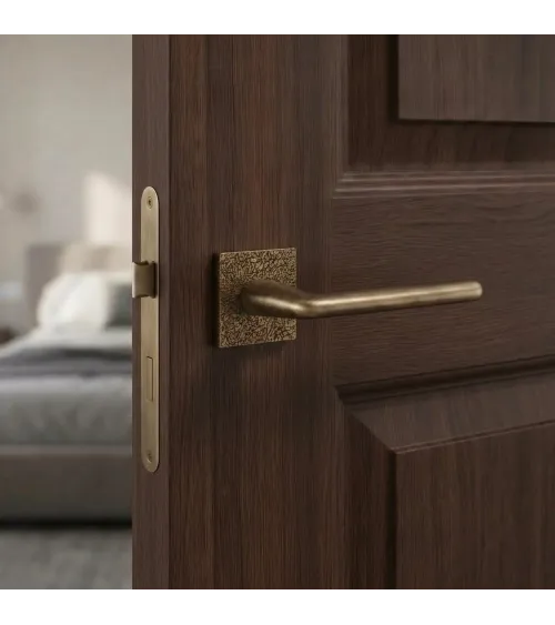 TUPAI 4165-T3 matt antique patina door handle designer handle